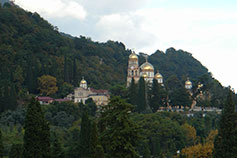 Абхазия. Новый Афон. Мужской монастырь Святого Апостола Симона Кананита (Зилота)
