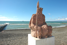 Сочи. Скульптура Нептун